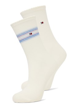 Tommy Hilfiger Skarpety w 2-paku Kobiety drobna dzianina écru jednolity ze sklepu vangraaf w kategorii Skarpetki damskie - zdjęcie 185851315
