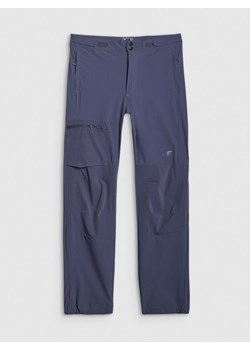Damskie spodnie trekkingowe 4F 4FWSS25TFTRF0797 - granatowe ze sklepu Sportstylestory.com w kategorii Spodnie damskie - zdjęcie 185854277