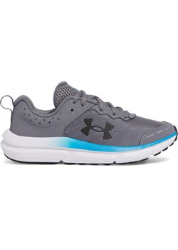 Chłopięce buty do biegania Under Armour UA BGS Assert 10 - szare ze sklepu Sportstylestory.com w kategorii Buty sportowe dziecięce - zdjęcie 185854369