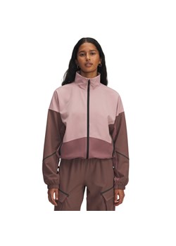 Damska kurtka treningowa Under Armour UA Unstoppable Jacket - różowa ze sklepu Sportstylestory.com w kategorii Kurtki damskie - zdjęcie 185854397