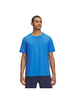 Męska koszulka do biegania Under Armour UA Launch Elite - niebieska ze sklepu Sportstylestory.com w kategorii T-shirty męskie - zdjęcie 185854937
