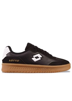 Buty unisex Lotto Makera 2401070U-1110 - czarne ze sklepu streetstyle24.pl w kategorii Trampki męskie - zdjęcie 185855088
