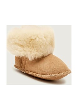 EMU Australia Skórzane niechodki Baby Bootie Deluxe | z dodatkiem wełny ze sklepu Gomez Fashion Store w kategorii Buciki niemowlęce - zdjęcie 185855319