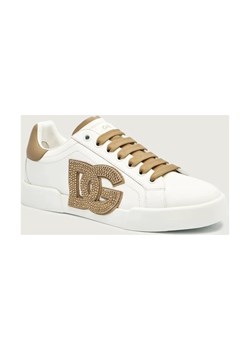 Dolce & Gabbana Skórzane sneakersy ze sklepu Gomez Fashion Store w kategorii Buty sportowe damskie - zdjęcie 185855448