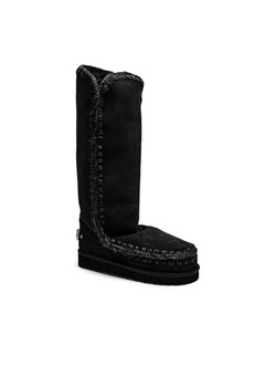 MOU Skórzane śniegowce ESKIMO 40 | z dodatkiem wełny ze sklepu Gomez Fashion Store w kategorii Śniegowce damskie - zdjęcie 185855487