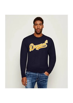 Dsquared2 Wełniany sweter | Regular Fit ze sklepu Gomez Fashion Store w kategorii Swetry męskie - zdjęcie 185855507