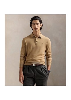 POLO RALPH LAUREN Wełniane polo | Regular Fit ze sklepu Gomez Fashion Store w kategorii T-shirty męskie - zdjęcie 185855547