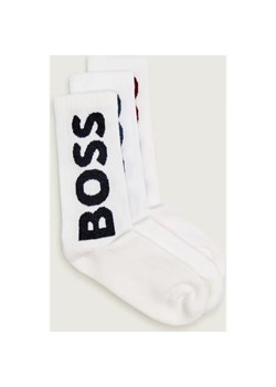 BOSS BLACK Skarpety 3-pack 3P QS Rib Logo CC ze sklepu Gomez Fashion Store w kategorii Skarpetki męskie - zdjęcie 185855717