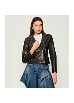 All Saints Skórzana ramoneska DALBY | Slim Fit ze sklepu Gomez Fashion Store w kategorii Kurtki damskie - zdjęcie 185858946