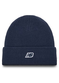 Czapka New Balance Winter Watchman Beanie Patch V3.0 LAH53008NNY Niebieski ze sklepu eobuwie.pl w kategorii Czapki zimowe męskie - zdjęcie 185859196
