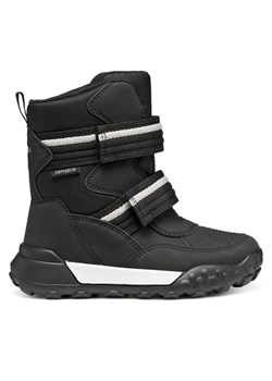 Śniegowce Geox J Trekkyup B Abx J56MBB 050FU C9999 M Czarny ze sklepu eobuwie.pl w kategorii Buty zimowe dziecięce - zdjęcie 185859218