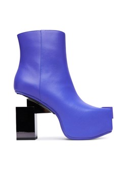 Botki United Nude Cubist Bootie 1094392016 Niebieski ze sklepu eobuwie.pl w kategorii Botki - zdjęcie 185859277