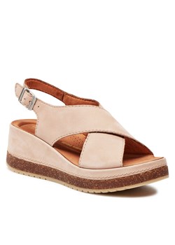 Sandały Clarks Kassanda Step 26177302 Różowy ze sklepu eobuwie.pl w kategorii Sandały damskie - zdjęcie 185859456