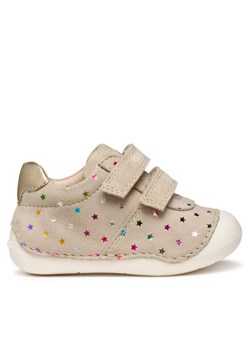 Sneakersy Geox B Tutim B9440B 007NF C5379 Beżowy ze sklepu eobuwie.pl w kategorii Buty sportowe dziecięce - zdjęcie 185859526