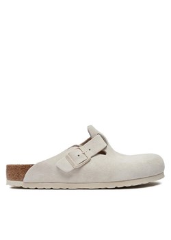 Klapki Birkenstock Boston 1024731 Biały ze sklepu eobuwie.pl w kategorii Klapki męskie - zdjęcie 185859657