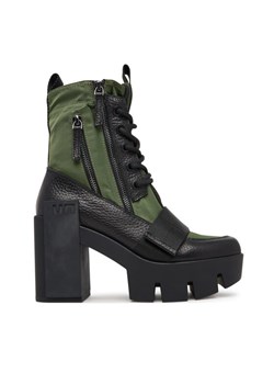 Trzewiki United Nude Grip Combat Mid 10962904165 Khaki ze sklepu eobuwie.pl w kategorii Botki - zdjęcie 185859745