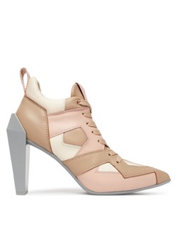 Półbuty United Nude Gem Sneaker Hi 1096386116 Beżowy ze sklepu eobuwie.pl w kategorii Czółenka - zdjęcie 185859766