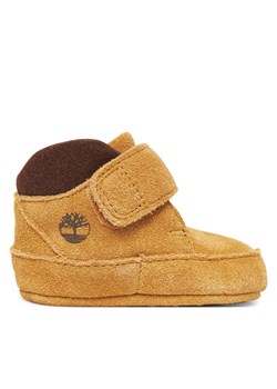 Niechodki Timberland Crib Bootie TB0A6H8GEZ01 Brązowy ze sklepu eobuwie.pl w kategorii Buty zimowe dziecięce - zdjęcie 185859869
