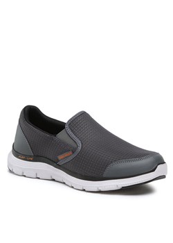 Półbuty Skechers Tuscan 232230/CCOR Szary ze sklepu eobuwie.pl w kategorii Półbuty męskie - zdjęcie 185859886