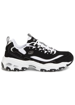 Sneakersy Skechers D'lites 52675/BKW Czarny ze sklepu eobuwie.pl w kategorii Buty sportowe męskie - zdjęcie 185859906
