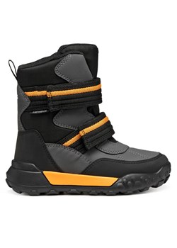 Śniegowce Geox J Trekkyup B Abx J56MBB 050FU C0036 M Szary ze sklepu eobuwie.pl w kategorii Buty zimowe dziecięce - zdjęcie 185860067