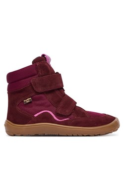 Kozaki Froddo Barefoot Tex Winter Tl G3160247-6T D Bordowy ze sklepu eobuwie.pl w kategorii Buty zimowe dziecięce - zdjęcie 185860159