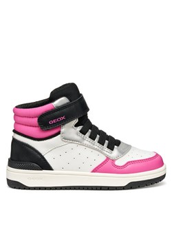 Sneakersy Geox J Washiba J36HXA 05415 C0563 M Biały ze sklepu eobuwie.pl w kategorii Buty sportowe dziecięce - zdjęcie 185860188