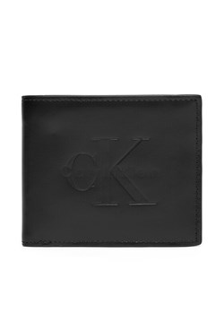 Portfel męski Calvin Klein Bold Billfold LV04D1155G Czarny ze sklepu eobuwie.pl w kategorii Portfele męskie - zdjęcie 185860285