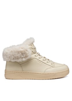Sneakersy Geox D Sedral Court D564QC 00085 C1122 Écru ze sklepu eobuwie.pl w kategorii Buty sportowe damskie - zdjęcie 185860346