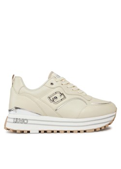 Sneakersy Liu Jo Maxi Wonder 73 BA4059 P0102 Beżowy ze sklepu eobuwie.pl w kategorii Buty sportowe damskie - zdjęcie 185860416