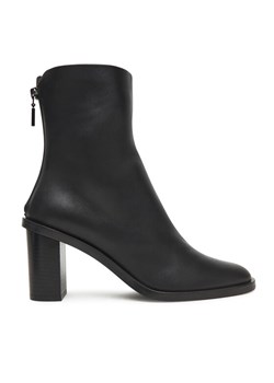 Botki Max Mara Midiboot80 25247960726 Czarny ze sklepu eobuwie.pl w kategorii Botki - zdjęcie 185860429