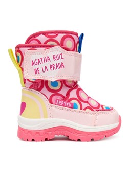 Śniegowce Agatha Ruiz de la Prada 251990 M Różowy ze sklepu eobuwie.pl w kategorii Buty zimowe dziecięce - zdjęcie 185860438