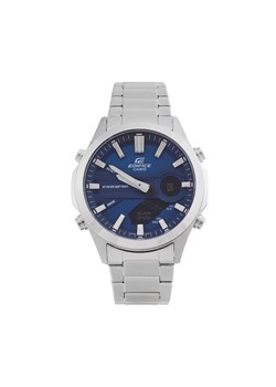 Zegarek Casio EdeficeEFV-C120D-2AEF Srebrny ze sklepu eobuwie.pl w kategorii Zegarki - zdjęcie 185860456
