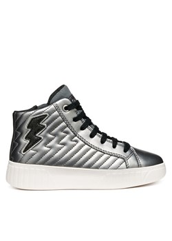 Sneakersy Geox J Mikiroshi J56DVE 000NF C1009 S Srebrny ze sklepu eobuwie.pl w kategorii Buty sportowe dziecięce - zdjęcie 185860545