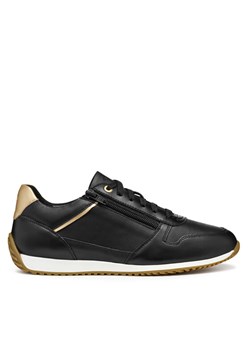 Sneakersy Geox D Calithe D56N0A 08554 C9258 Czarny ze sklepu eobuwie.pl w kategorii Buty sportowe damskie - zdjęcie 185860657