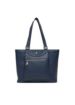 Torebka Beverly Hills Polo Club C-BHPC-L-002-08 Granatowy ze sklepu eobuwie.pl w kategorii Torby Shopper bag - zdjęcie 185860678