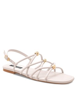 Sandały Nine West 123AL1737 Biały ze sklepu eobuwie.pl w kategorii Sandały damskie - zdjęcie 185860697