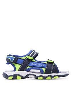 Sandały Lumberjack SB07606-027 S Niebieski ze sklepu eobuwie.pl w kategorii Sandały dziecięce - zdjęcie 185860725