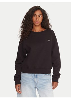 Tommy Jeans Bluza Silver Script DW0DW21961 Czarny Regular Fit ze sklepu MODIVO w kategorii Bluzy damskie - zdjęcie 185868499
