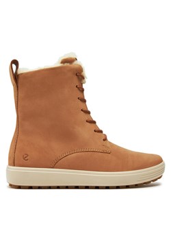 ECCO Botki Soft 7 Tred W 45042301291 Brązowy ze sklepu MODIVO w kategorii Botki - zdjęcie 185868578