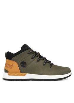Timberland Sneakersy Sprint Trekker Mid TB0A24BVA581 Khaki ze sklepu MODIVO w kategorii Buty sportowe męskie - zdjęcie 185868579