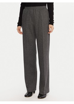 Weekend Max Mara Spodnie materiałowe Zelma 2525786042 Szary Regular Fit ze sklepu MODIVO w kategorii Spodnie damskie - zdjęcie 185868595
