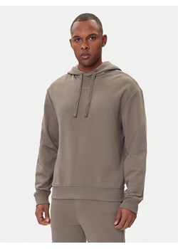 HUGO Bluza Dapo 50486478 Beżowy Relaxed Fit ze sklepu MODIVO w kategorii Bluzy męskie - zdjęcie 185868656