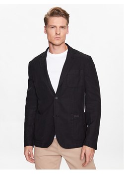 Guess Marynarka Tyron M3GN09 WES00 Czarny Regular Fit ze sklepu MODIVO w kategorii Marynarki męskie - zdjęcie 185868696