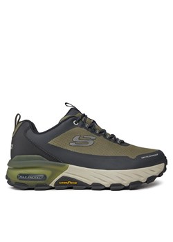 Skechers Sneakersy Max Protect Fast Track 237304/OLBK Zielony ze sklepu MODIVO w kategorii Buty sportowe męskie - zdjęcie 185868729