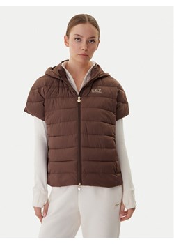 EA7 Emporio Armani Kurtka zimowa 7W000477 AF12476 U6063 Brązowy Regular Fit ze sklepu MODIVO w kategorii Kurtki damskie - zdjęcie 185868878