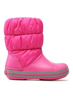 Crocs Śniegowce Winter Puff Boot Kids 14613-6TR Różowy - id: 5904862115634 - marki Crocs - 185868906 Crocs Śniegowce Winter Puff Boot Kids 14613-6TR Różowy ze sklepu MODIVO w kategorii Buty zimowe dziecięce - zdjęcie 185868906