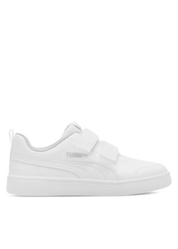 Puma Sneakersy Courtflex v2 V PS* 371543 04 Biały ze sklepu MODIVO w kategorii Trampki dziecięce - zdjęcie 185868917