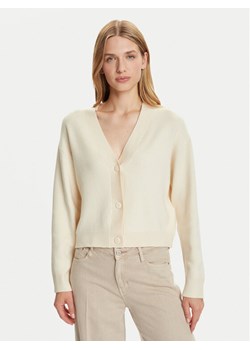Vero Moda Kardigan Gold Art 10332210 Beżowy Regular Fit ze sklepu MODIVO w kategorii Swetry damskie - zdjęcie 185868935