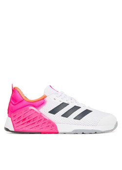 adidas Buty na siłownię Dropset 3 strength training JR1674 Szary ze sklepu MODIVO w kategorii Buty sportowe damskie - zdjęcie 185868976